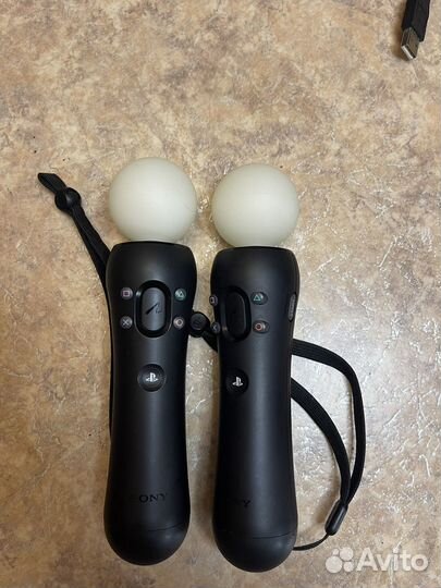 Ps 4 VR полный комплект + 2 контроллера