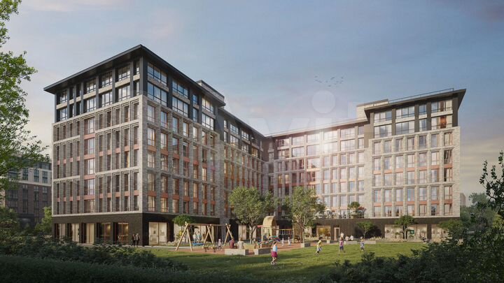 2-к. квартира, 94,6 м², 6/8 эт.