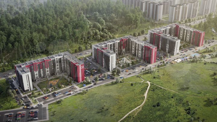 2-к. квартира, 55 м², 1/10 эт.