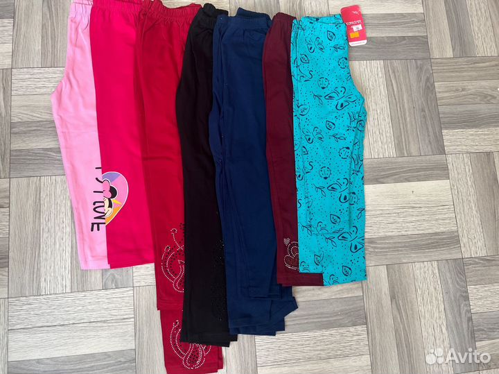 Детский лосин и бридж новые
