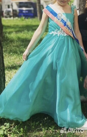 Платье для девочки новогоднее