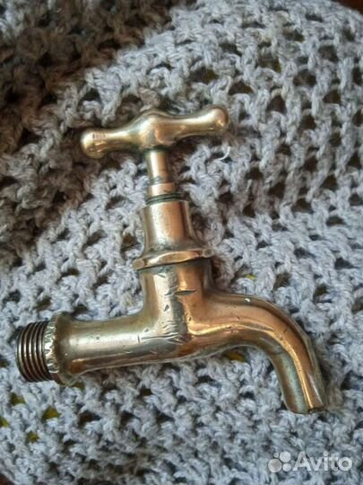 Кран бронзовый Старинный