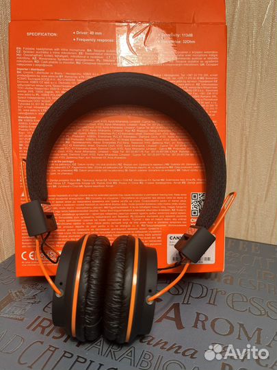 Наушники canyon cne-chp2