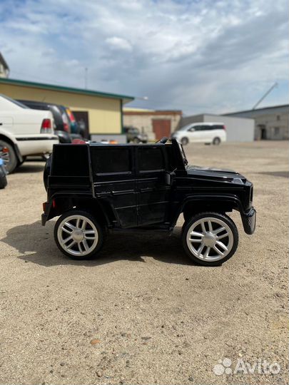 Автомобиль Гелендваген на аккумуляторе Колеса эва
