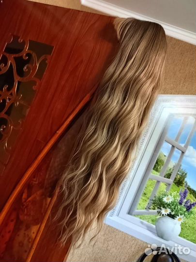 Парик длинный, спиральные локоны. Красивый, новый