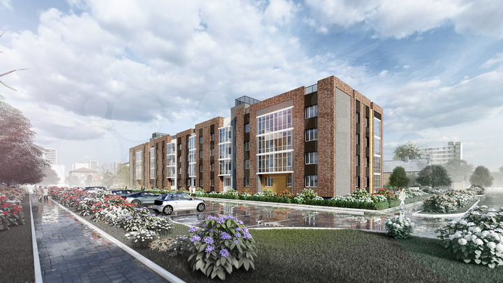 1-к. квартира, 28,6 м², 3/4 эт.