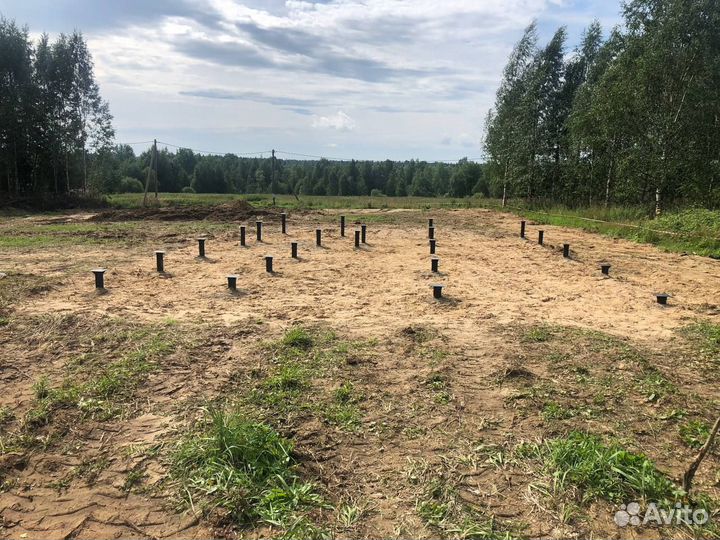 Бригада, винтовые сваи, монтаж свай для фундамента