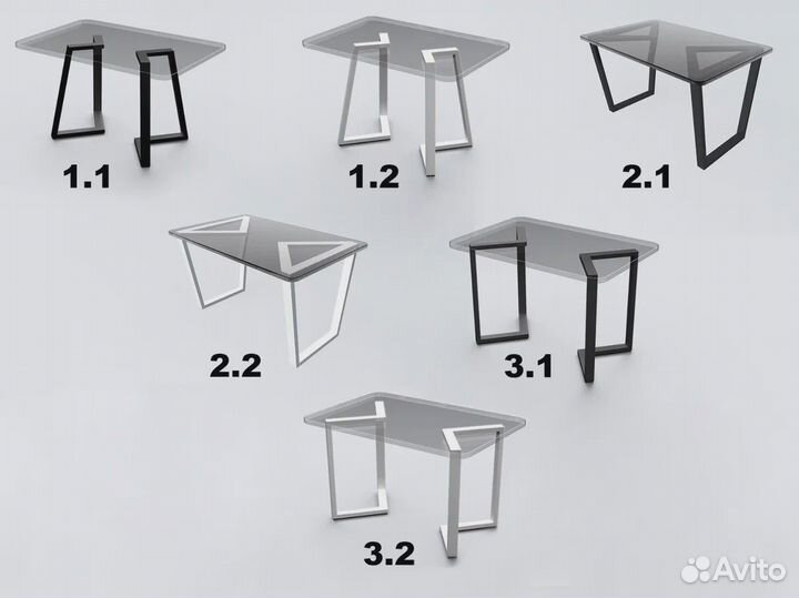 Стол кухонный thetable 220x90 см 3.8/3.1 river GRB