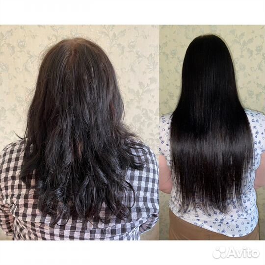 Наращивание волос, коррекция, капсулирование