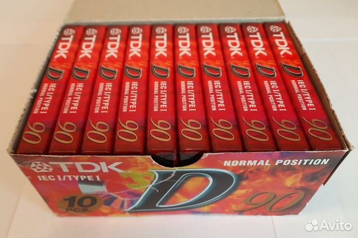 Аудиокассеты TDK D90
