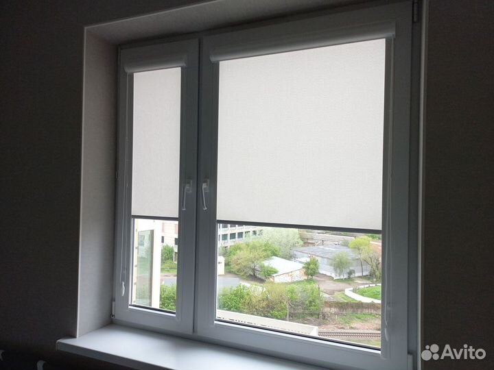 Рулонные шторы / замер и монтаж