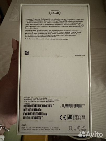 iPhone Xs, 64 ГБ