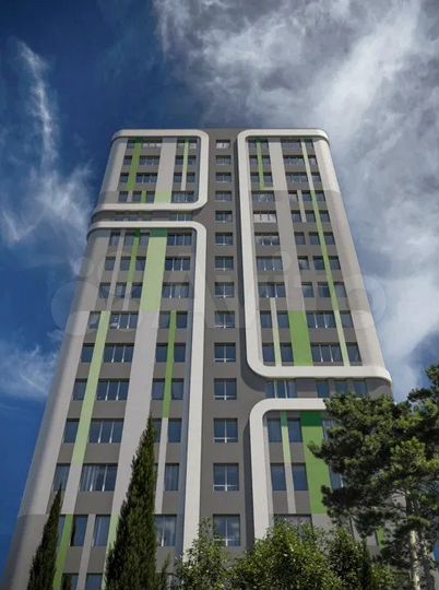 2-к. квартира, 56,3 м², 10/16 эт.