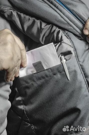 Утепленная куртка hoegert technik REN графит