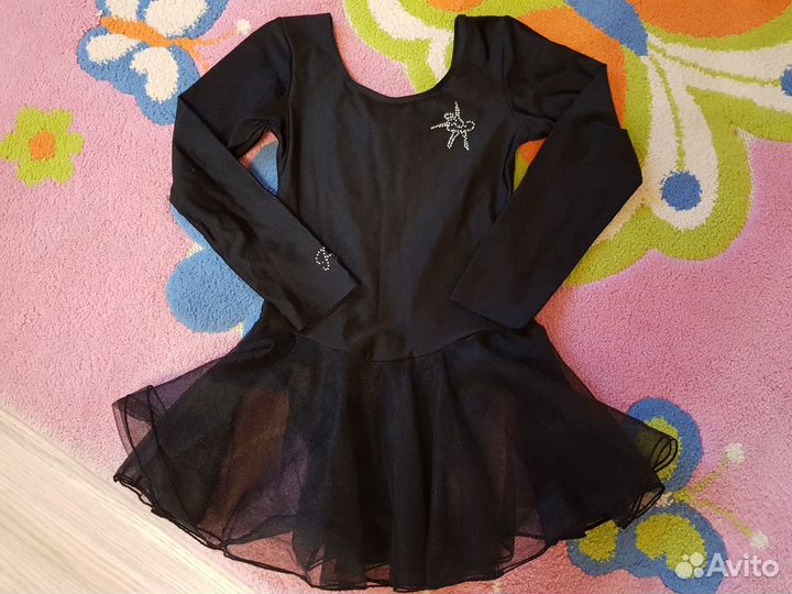 Платье-купальник для танцев, р.146-152