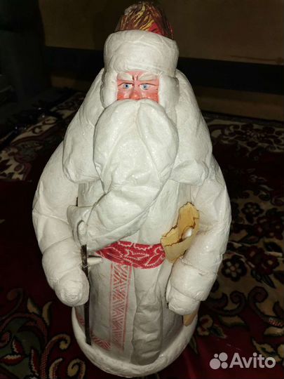 Ватный дед мороз СССР