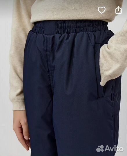 Штаны болоньевые утепленные