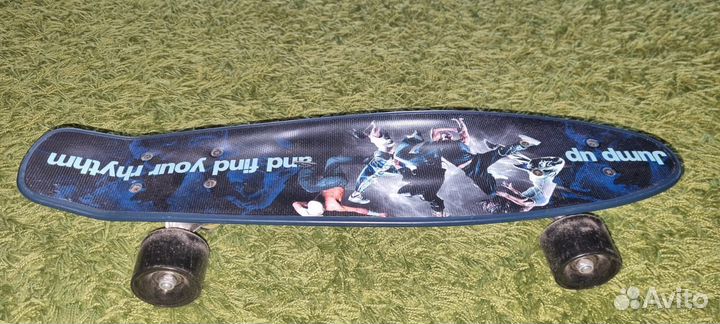 Пениборд светящийся скейтборд