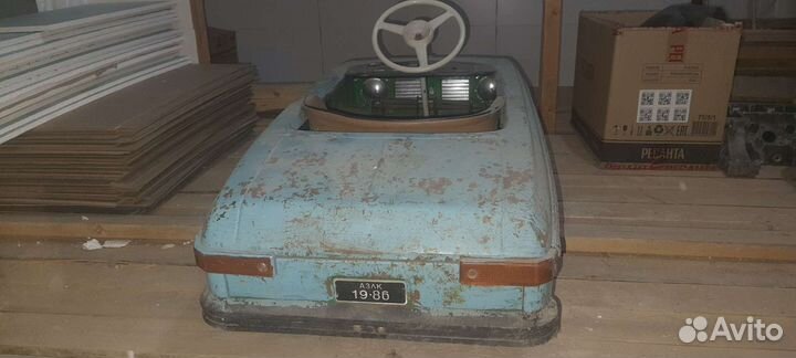 Педальный москвич СССР