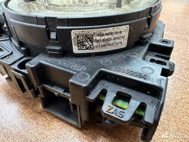 Шлейф подрулевой Volkswagen Golf+ Гольф плюс