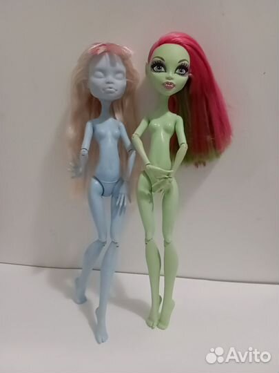 Лот кукол монстр хай и эвер автер хай