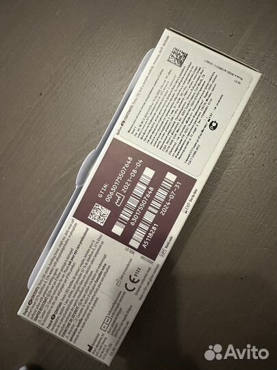 Линзы контактные -1