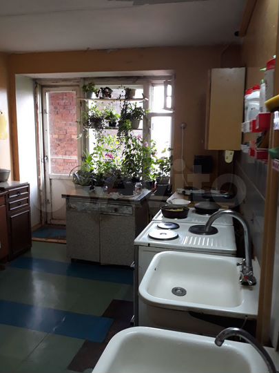 Комната 13 м² в 1-к., 6/9 эт.