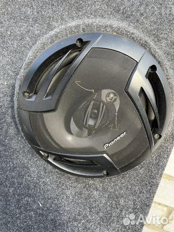 Колонки Pioneer 25 см с акустической полкой