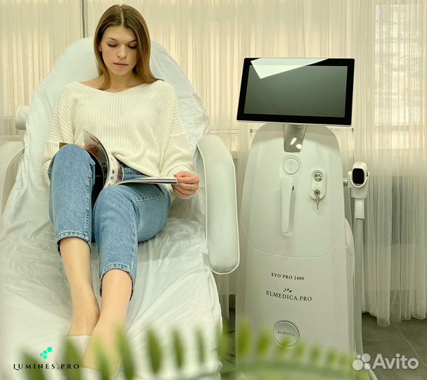 Диодный лазер для эпиляции Lumines Max’Pro 2000в