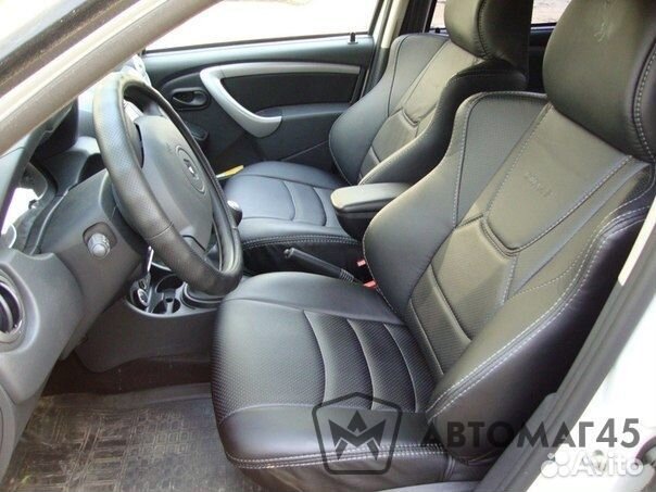 Динас авточехлы универсальные пилот экокожа