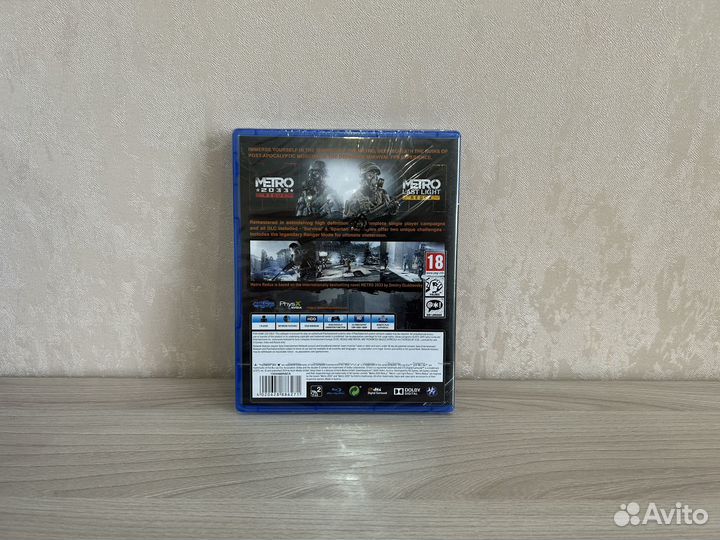 Metro Redux ps4. Новый диск + опт