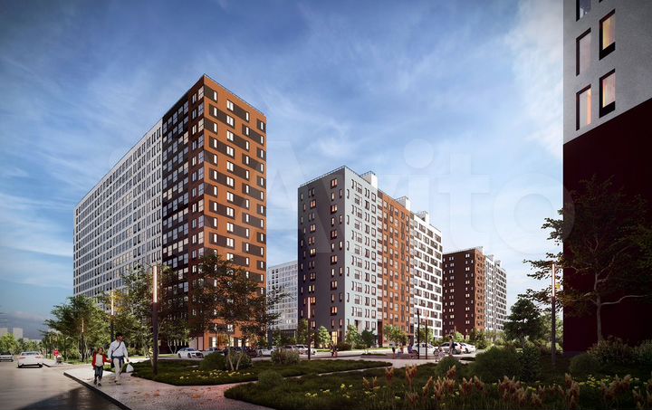 1-к. квартира, 34,2 м², 3/17 эт.