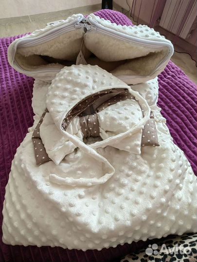 Конверт на выписку зимний