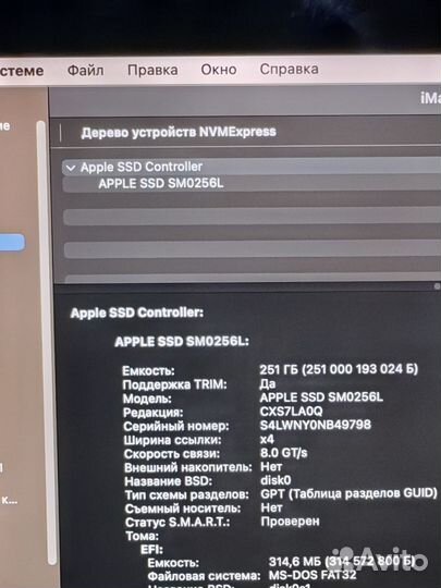 iMac 21.5 4k 2019 i5/32/1.256gb SSD