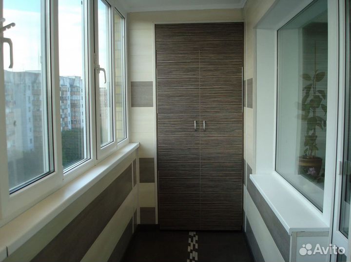 Остекление и отделка балконов