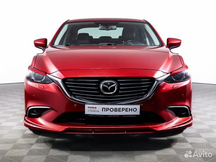 Mazda 6 2.5 AT, 2016, 69 683 км