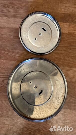 Крышка Tefal металл для сковородок 26см,20см Б/У