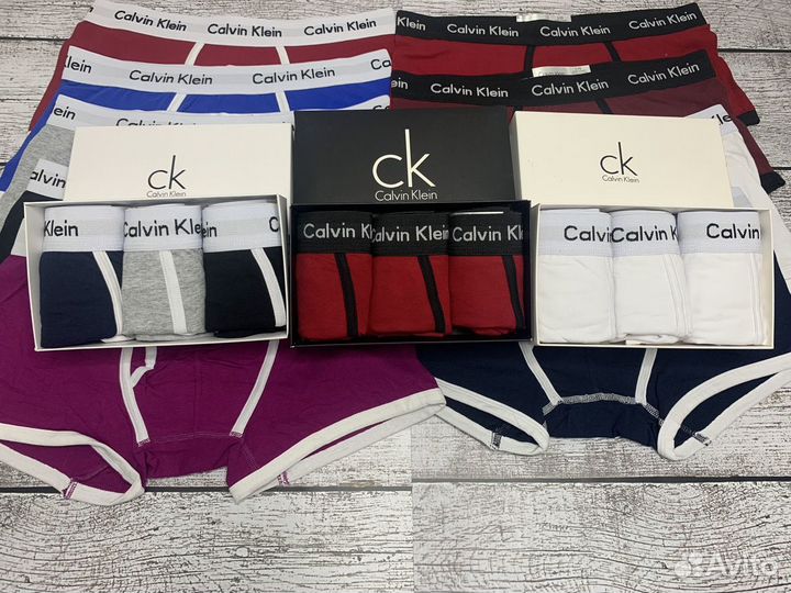 Трусы мужские calvin klein