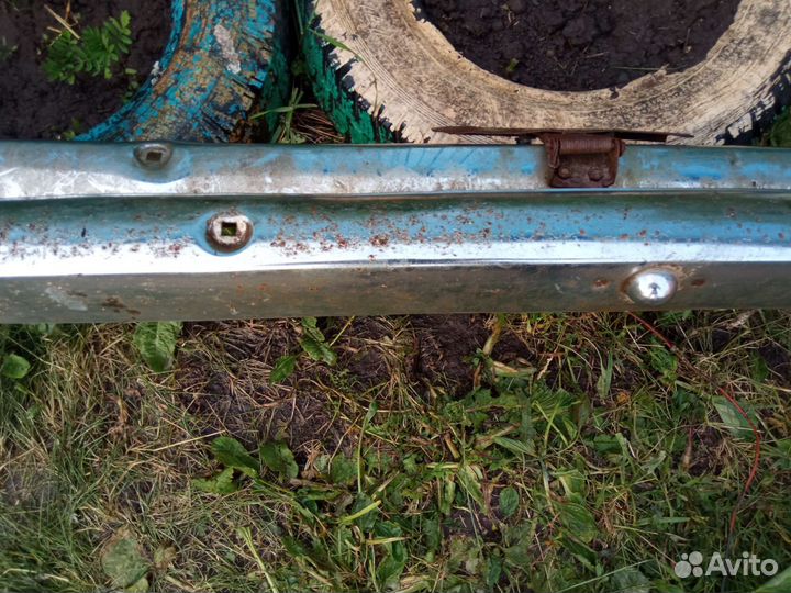 Бампер москвич 412 хром