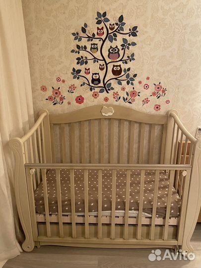 Кровать из массива бу