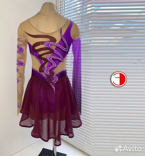 Платье для фигурного катания 138-148