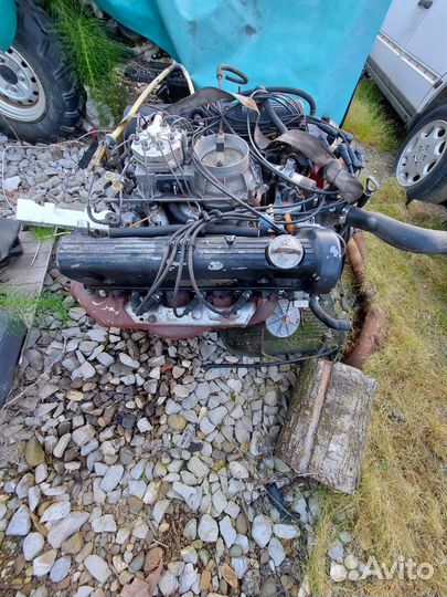 Двигатель на mercedes 126