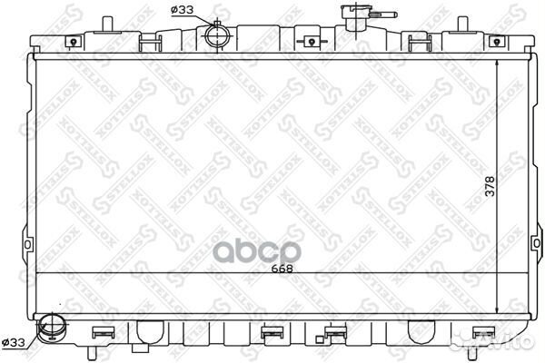 10-25472-SX радиатор системы охлаждения Hyunda