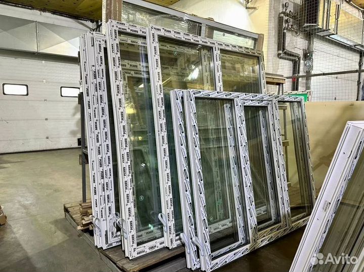 Окна рехау под ключ / остекление балконов под ключ