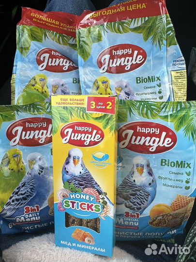 Корм для попугаев