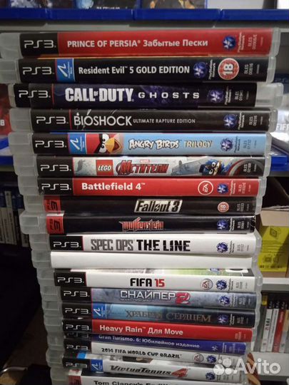 Много игр ps3