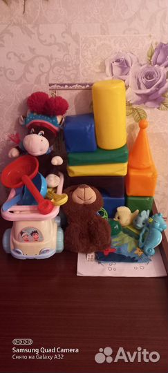 Детские игрушки пакетом для девочки