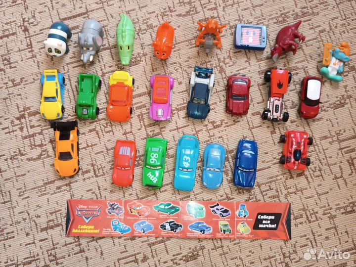 Машинки киндер