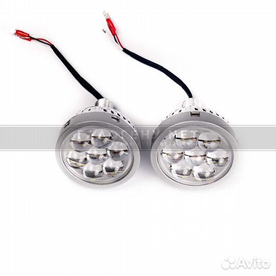 Светодиодный модуль дальнего света GNX HighDevil (с белой подсветкой)