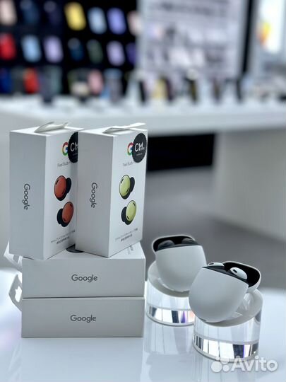 Наушники беспроводные Google Pixel Buds Pro разные